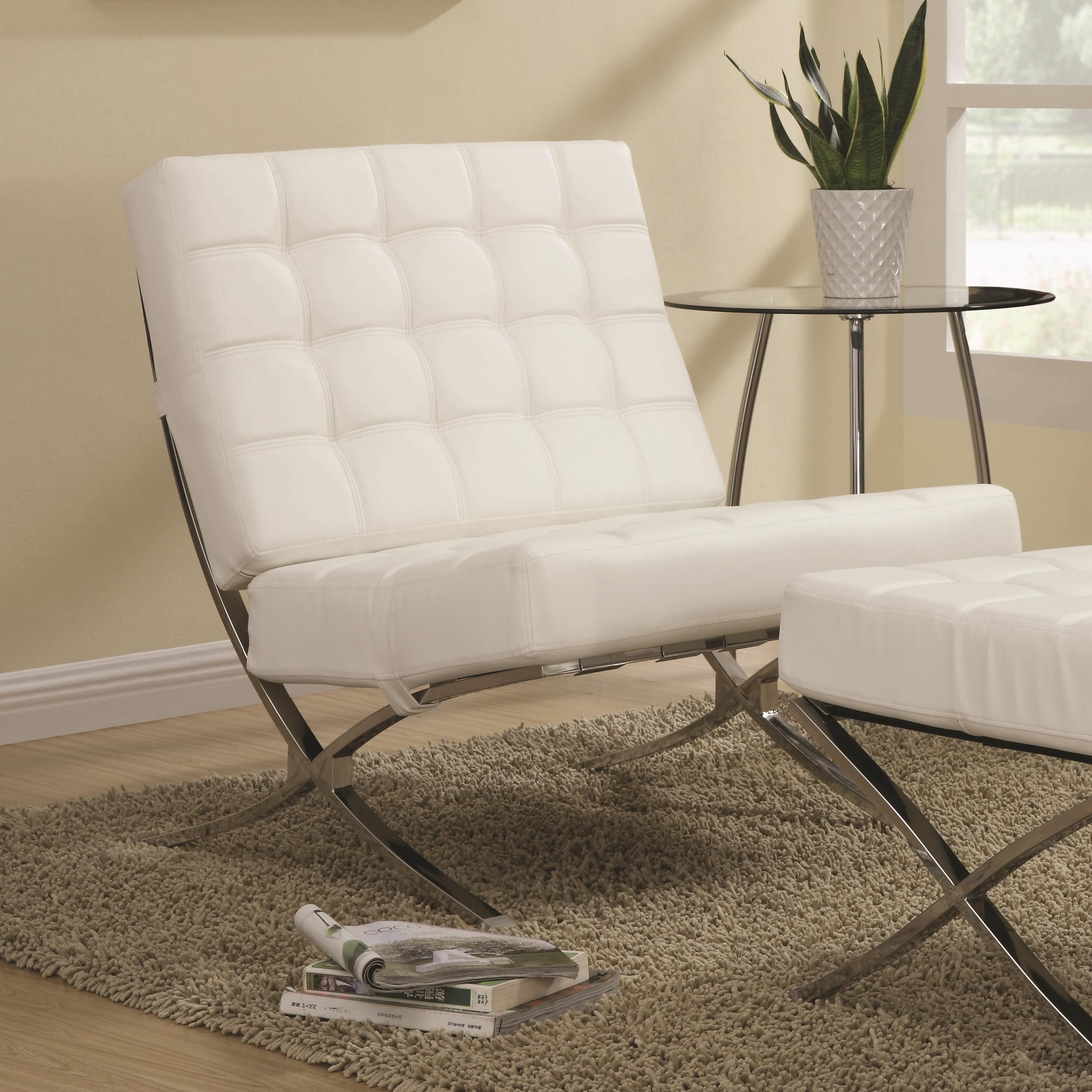 coaster accent chair ottoman accent seating contemporary waffle chair by coaster 902183 coaster accent chair ottoman accent seating contemporary waffle chair by coaster 902183